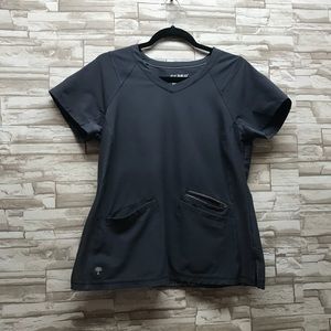 Healing hands grey scrub set